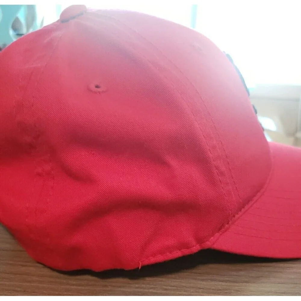 St Louis Cardinals Hat Cap Strap Back Mens MLB Baseball Outdoor Cap Red - Picture 4 of 7